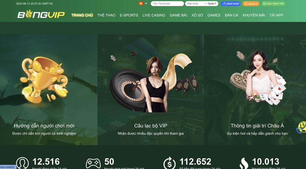 Thế giới game casino tại Bongvip siêu hấp dẫn