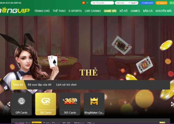 Bongvip với nhiều tựa game hấp dẫn 