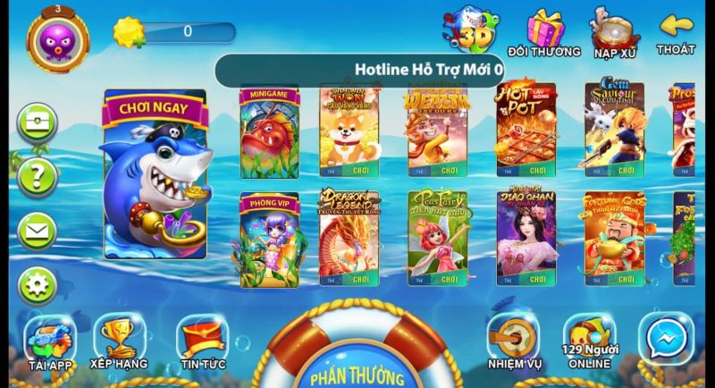 Hiệu ứng phần mềm độc quyền từ bắn cá KA Gaming bongvip