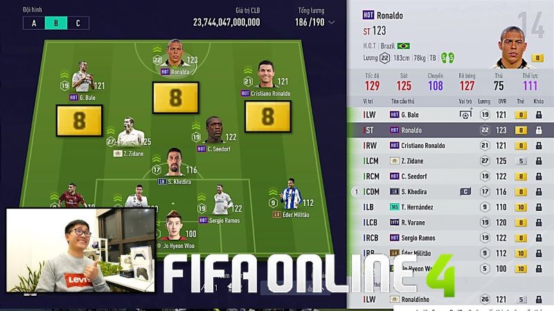 FIFA online xuất hiện tạo nên hiệu ứng đặc biệt cho người chơi